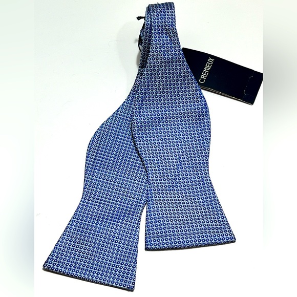 Cremieux Print Silk Tie - Picture 1 of 2